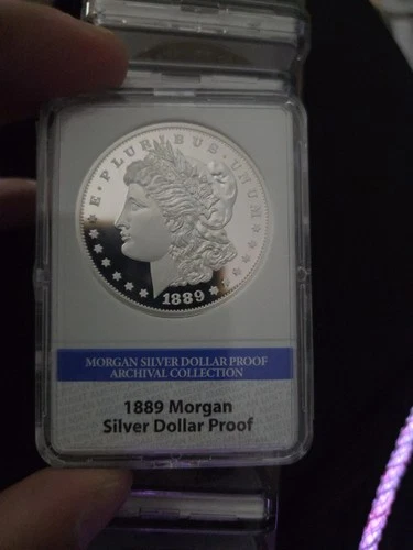 9 Morgan Silver Dollar Proof