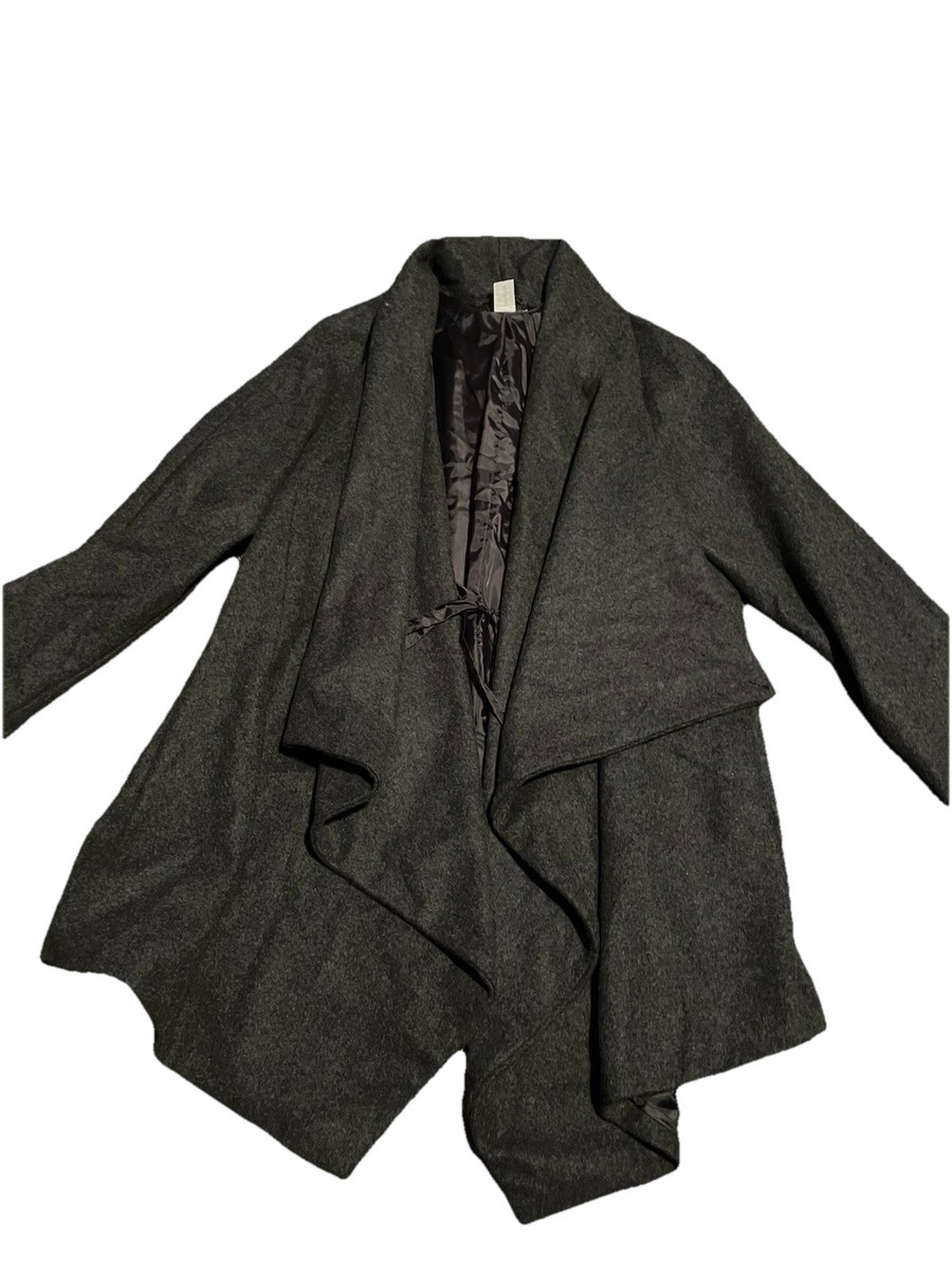Jessica London Women’s Wool Silk Blend Open Front Cape Coat Size 16 View 5