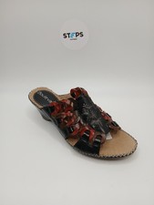 Boulevard Women's Heeled Slides Multicolour Size 5UK Brand New