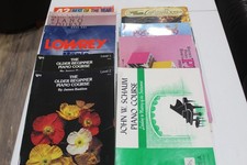 Vintage Lot Piano Sheet Music Learning Beginner Course