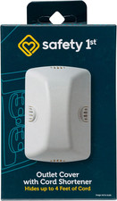 Outlet Cover with Cord Shortener for Baby Proofing