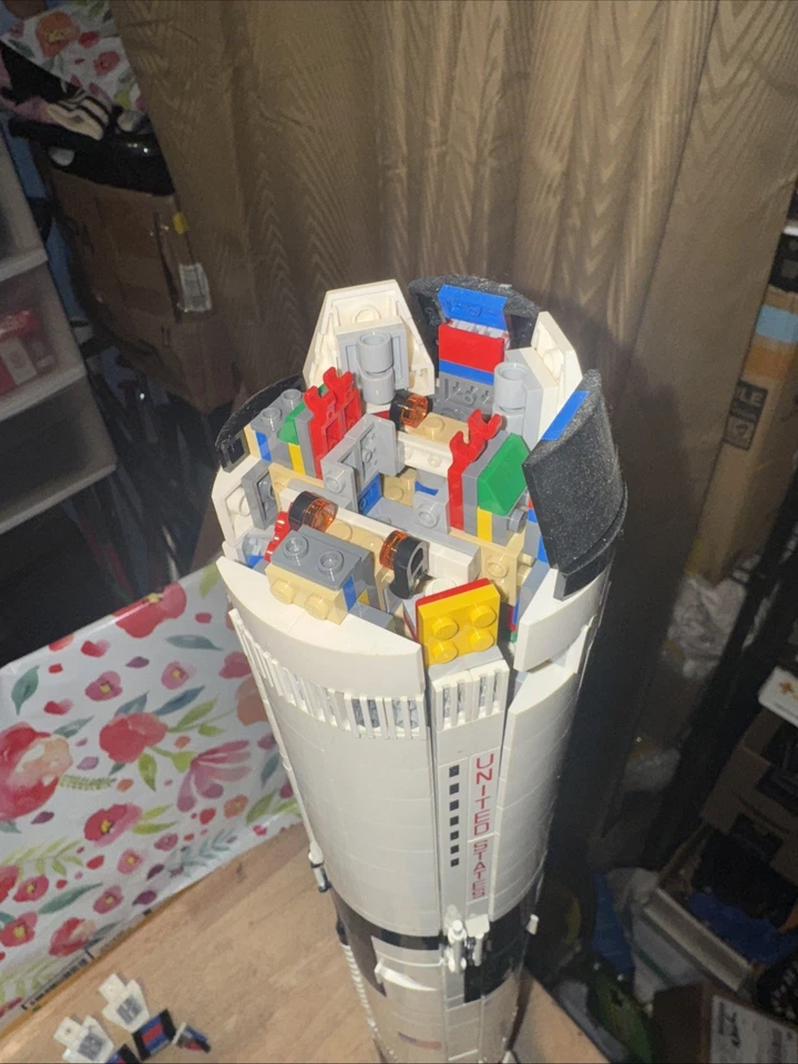 Lego NASA Apollo Saturn Rocket INCOMPLETE.  See Pictures.  All Pics Will Be Sent - Image 4 of 4