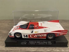 Slot.it Porsche 956 LE MANS 1983 1/32 Slot Car Canon #14 PALMER LAMMERS LLOYD