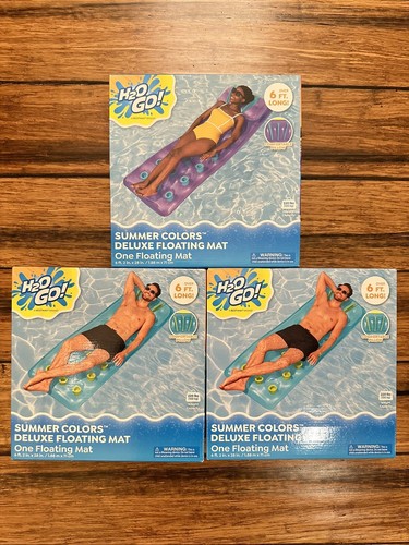H2OGO! "Salón de bolsillo flotador para piscina surtido 74""x28""" - Imagen 3 de 3