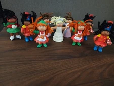 Vintage 1994 McDonald's Happy Meal Toy Cabbage Patch Dolls Set of 9 Cake Toppers