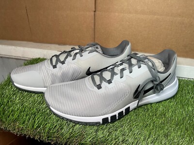 Size 15 Nike Flex Control 4 Men's Size Workout Shoes Smoke Grey Black CD0197-001