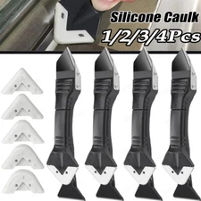 5 In1 Silicone Remover Caulk Finisher Sealant Smooth Scraper Grout Tool Set