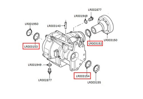 Land rover lr040657