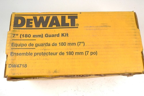 Kit de protección de 3 piezas DeWalt DW4718 7" 180 mm NUEVO EN CAJA - Imagen 2 de 6
