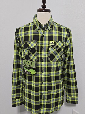 Dixxon 72 Pantera Plaid Flannel Button Up Shirt Small
