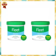 Fleet Laxative Glycerin Suppositories Adult Suppositories, 100 Count x 2 Pack