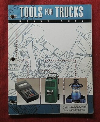 1996 KENT MOORE "SPECIAL TOOLS FOR TRUCKS" PETERBILT MACK  KENWORTH CATALOG | eBay