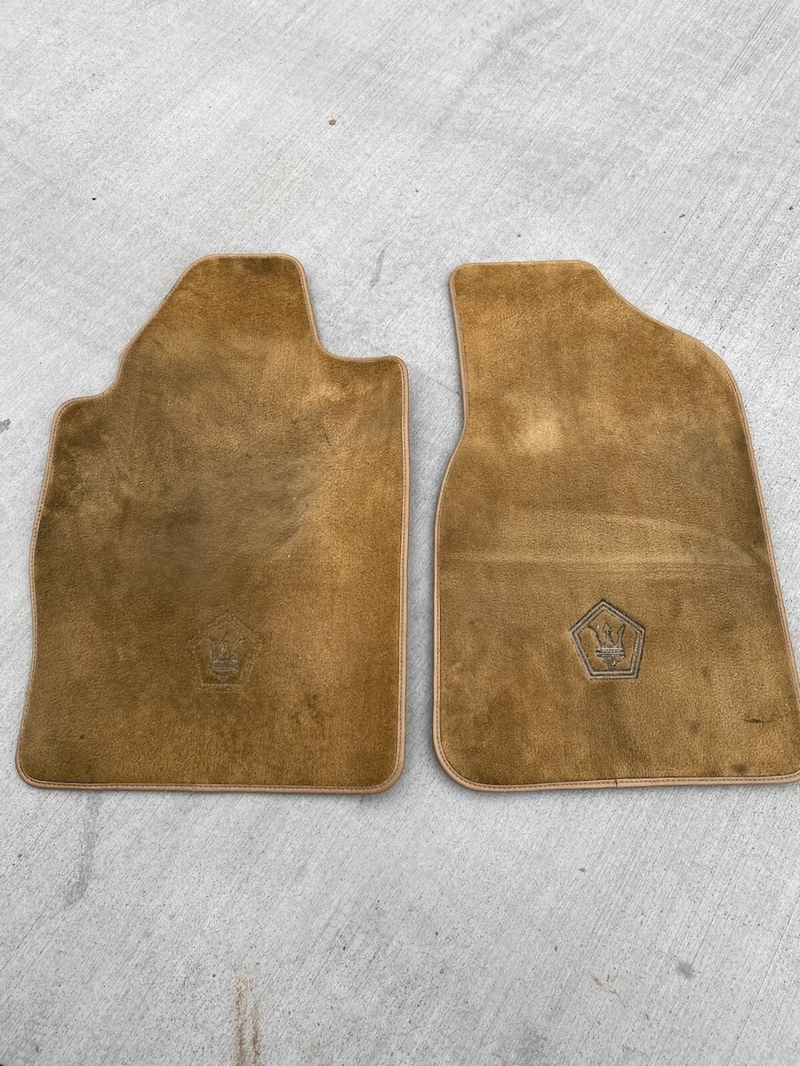 1989 1990 1991 Chrysler TC Maserati - Floor Carpet Pair Left and