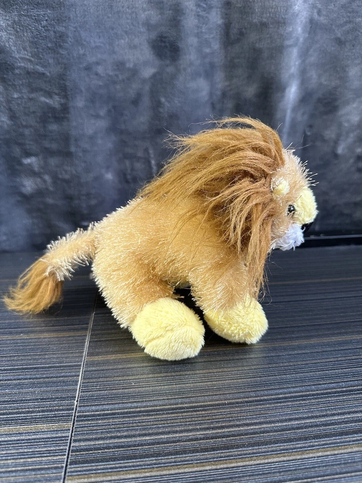 Webkinz Lil’ Kinz Lion By Ganz Plush Stuffed Animal Big Cat - Image 3 of 4