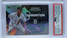 PSA Generation Now /10 SSP Spencer Torkelson Auto Baseball Card 2022 Topps