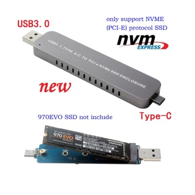 ngff PCI-e NVMe SSD to Type-C External Hard Disk