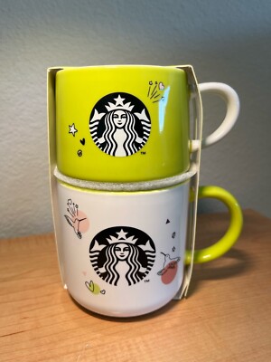 Starbucks Japan 25th Anniversary Original Stacking Mug & Cup (8oz
