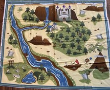 Knights & Dragons Fabric D.T. Avlyn, Inc Cast...