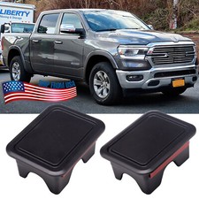 2pcs Stake Pocket Covers Truck Bed Rail Hole Plugs For Dodge Ram 1500 2500 2019- 2pcs Stake Pocket Covers Truck Bed Rail Hole Plugs For Dodge Ram 1500 2500 2019-