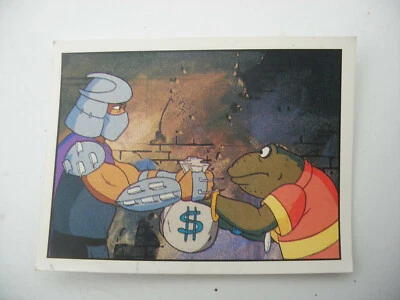 Stikers album Figurine PANINI 1990 immage TORTUES NINJA TURTLES Vignette n°72 - Photo 1/2