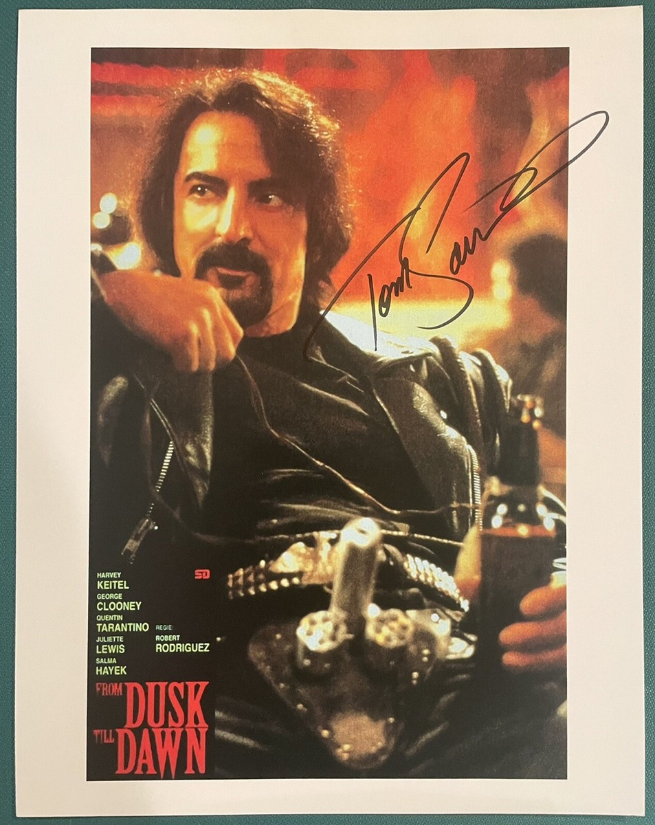 Tom Savini “Sex Machine” From Dusk Till Dawn Signed Autographed 8