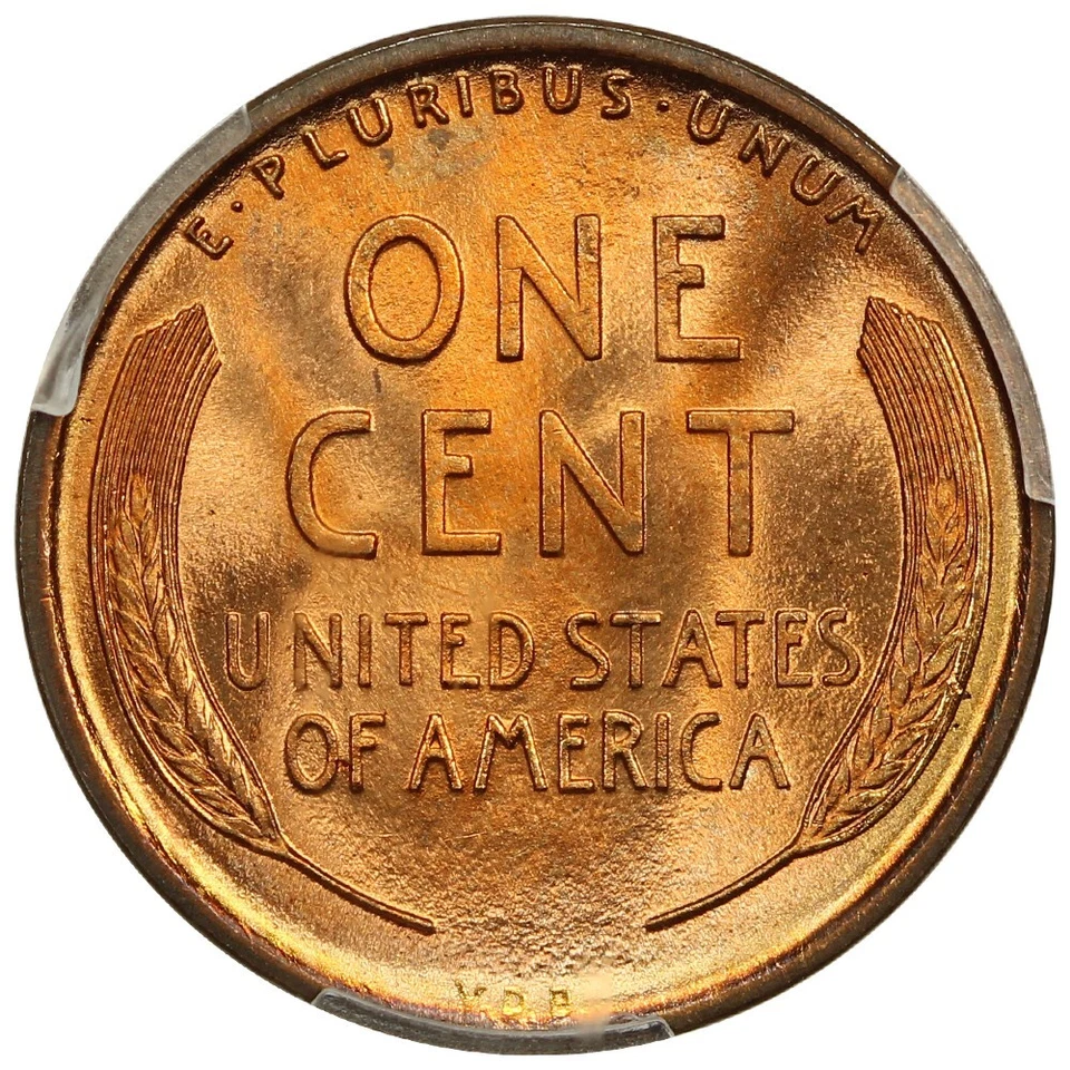 1909 VDB  Lincoln Cent  PCGS MS66+RD CAC - Image 2 of 4
