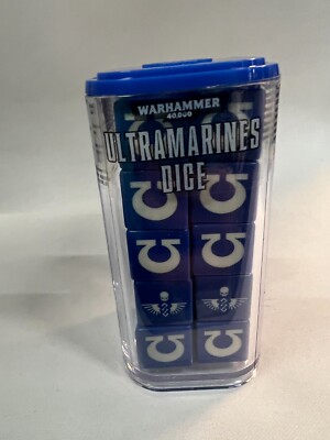 ULTRAMARINES Space Marines Blue DICE 40K Warhammer Games Workshop
