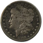 1898-S $1 Morgan Silver Dollar Fine F+ Details San Francisco
