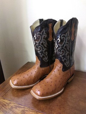 botas de avestruz