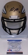 Hayden Hurst Signed Autographed Baltimore Ravens AMP Mini Helmet Psa/Dna