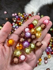 Acrylic Beads Lots Multi Color Mix shape Beads for Jewelry Making 10mm 100 pcs