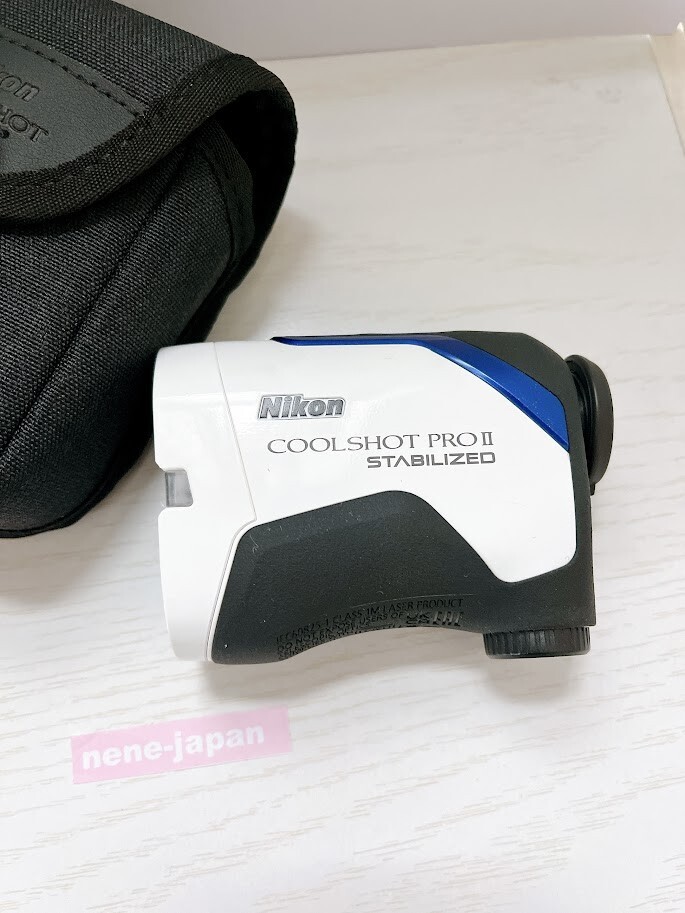 NIKON COOLSHOT PRO II STABILIZED LASER GOLF RANGEFINDER NIKON COOLSHOT PRO II STABILIZED LASER GOLF RANGEFINDER