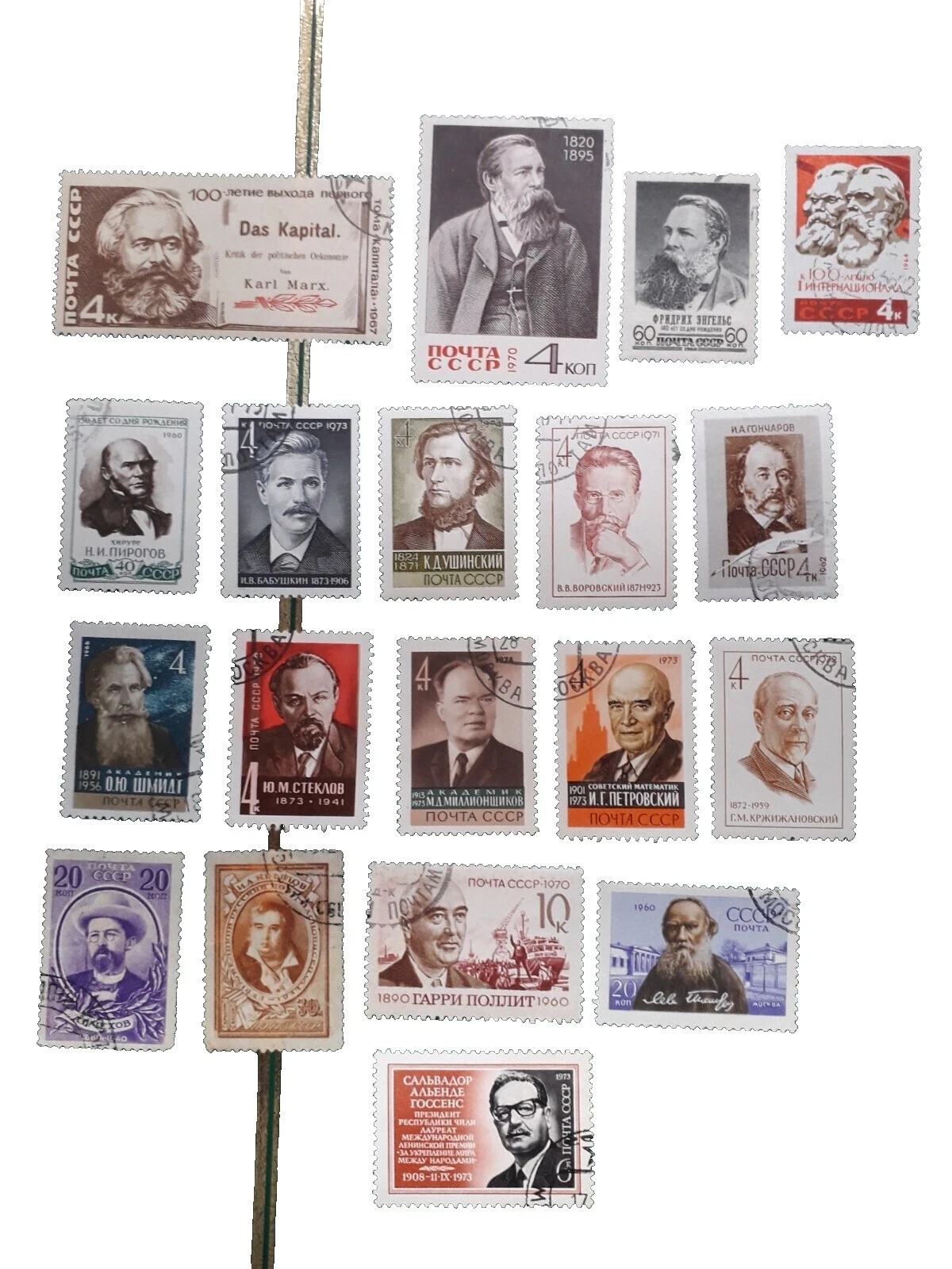 Celebrities Stamp Collections & Lots