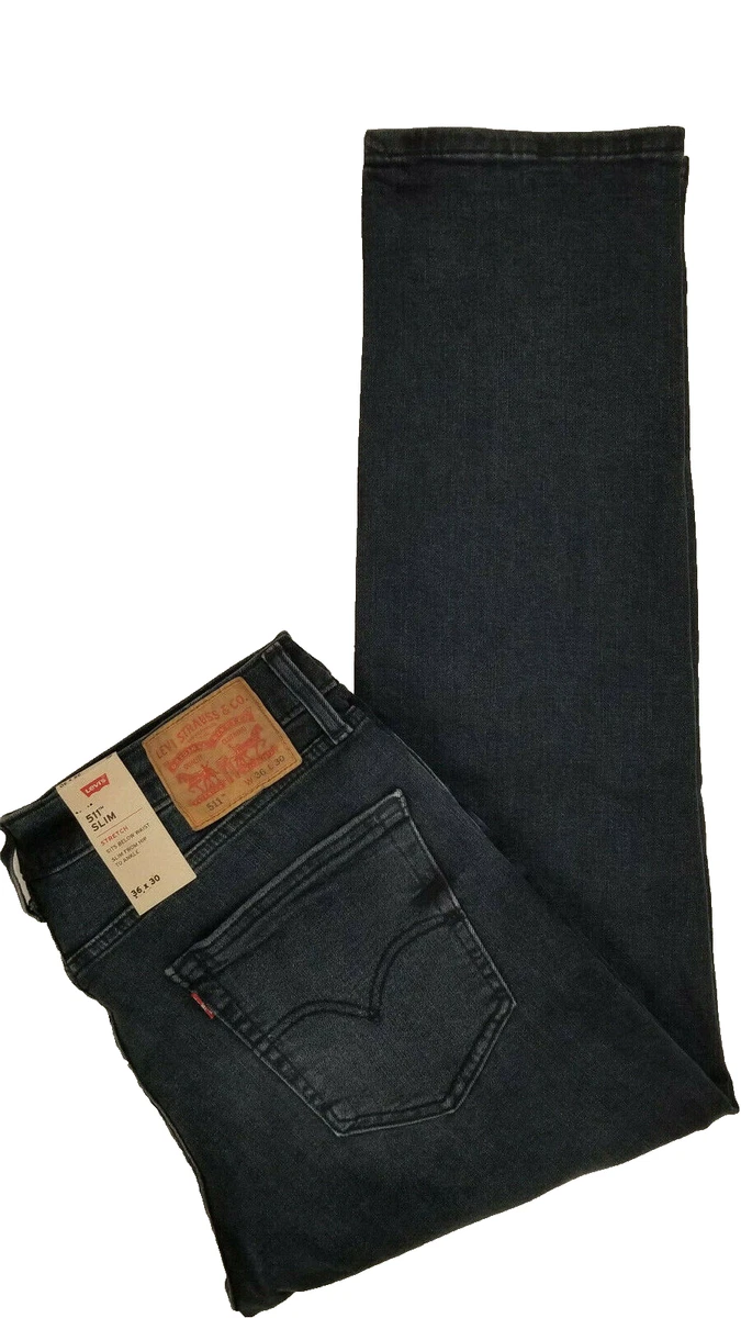 Levi s 511 Men s Slim Fit Advanced Stretch Jeans 36x30 0451139 W36 L30 Levi