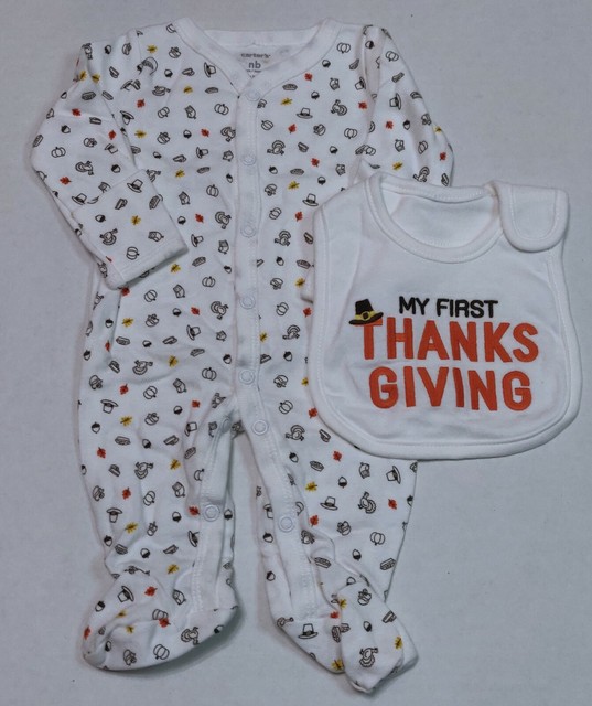 carters baby boy thanksgiving outfit
