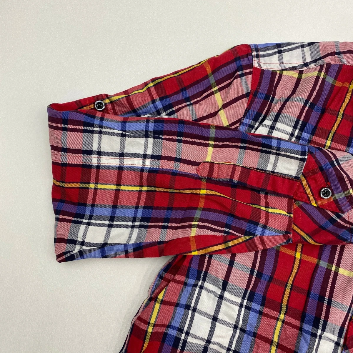 Andre Malraur Homme Button Up Shirt Men's Medium Long Sleeve Multi