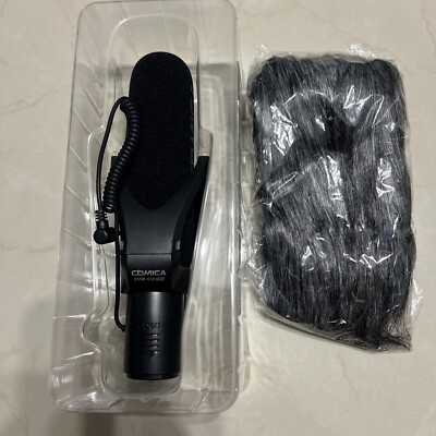 Comica CVM-V30 PRO Camera Microphone Electric Super-Cardioid Directional (BLACK)