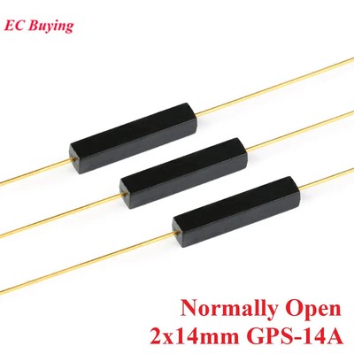 10pcs Reed Switch GPS-14A 14mm Magnetic Control NO Sensor