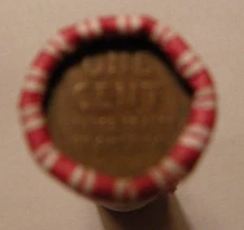 1946-P F Lincoln Cent Roll (Opened)      No Reserve! 