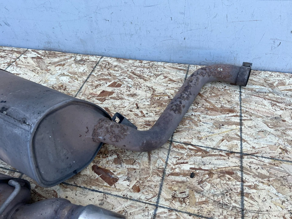 JUEGO TUBO ESCAPE SILENCIADOR SECCIÓN TRASERA IZQUIERDA DERECHA JAGUAR XF XFR OEM (2009-2015) Foto 3 de 4