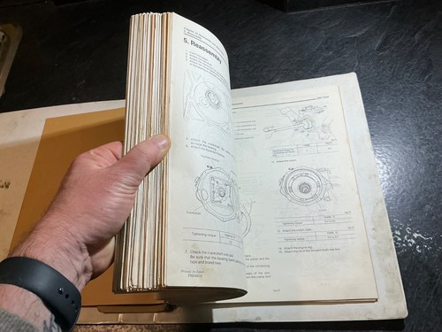 Yanmar Model YSM Marine Diesel Service Manual YSM8-R, YSM8-Y, YSM12-R, YSM8-Y - Picture 7 of 17