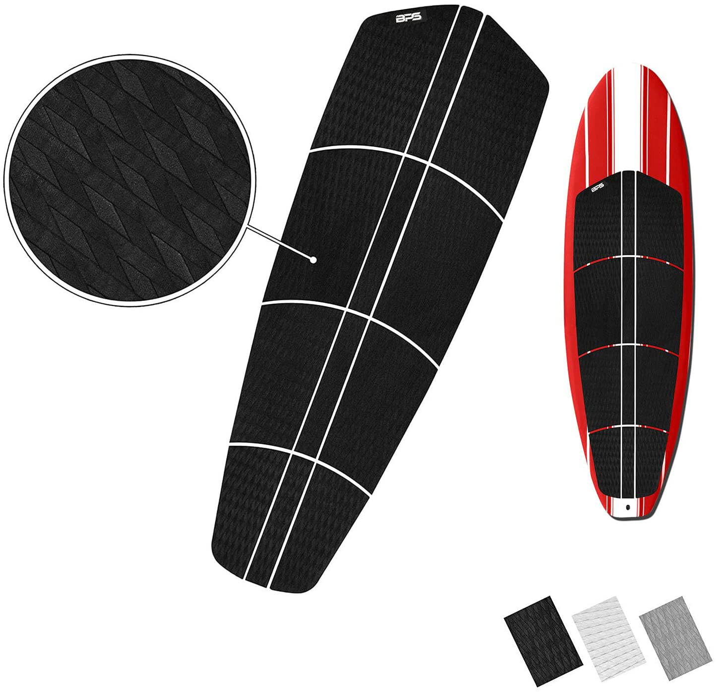 Surfboard Traction Pad Paddle Board Accessories Non Slip Deck Grip For