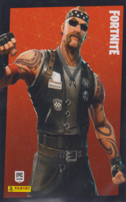 Fortnite 2 Karte - 11 Backbone Rarity Card Rare Outfit (2020)