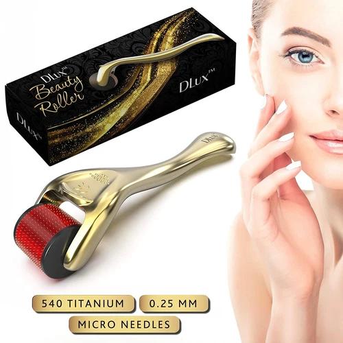 Microneedle Derma Roller with Protective Kit Stainless 0.25 mm