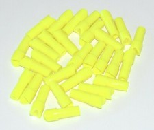 12-30 Pc Crossbow Yellow Half Moon Nocks 7.6mm Carbon Shaft .300 -.303 Press Fit
