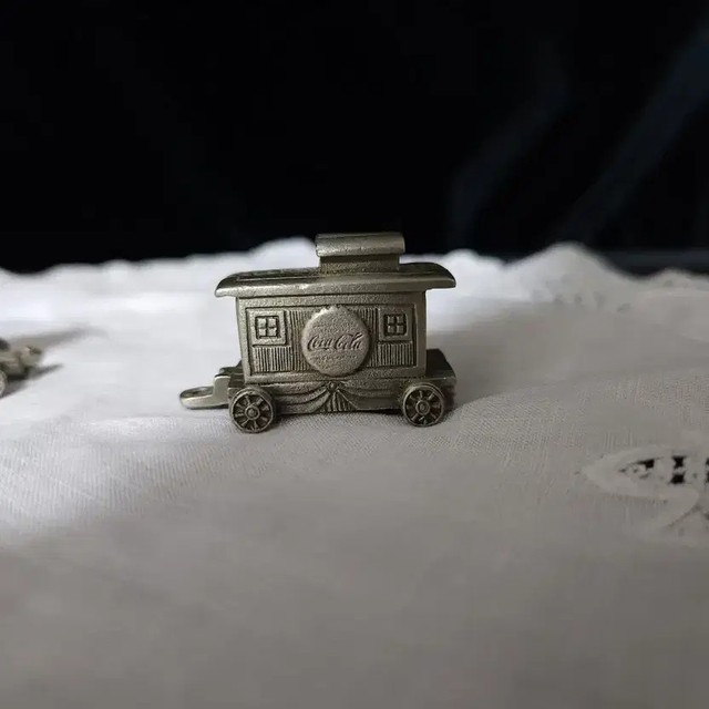 Miniature Coca-Cola Train Set Vintage Collectible
