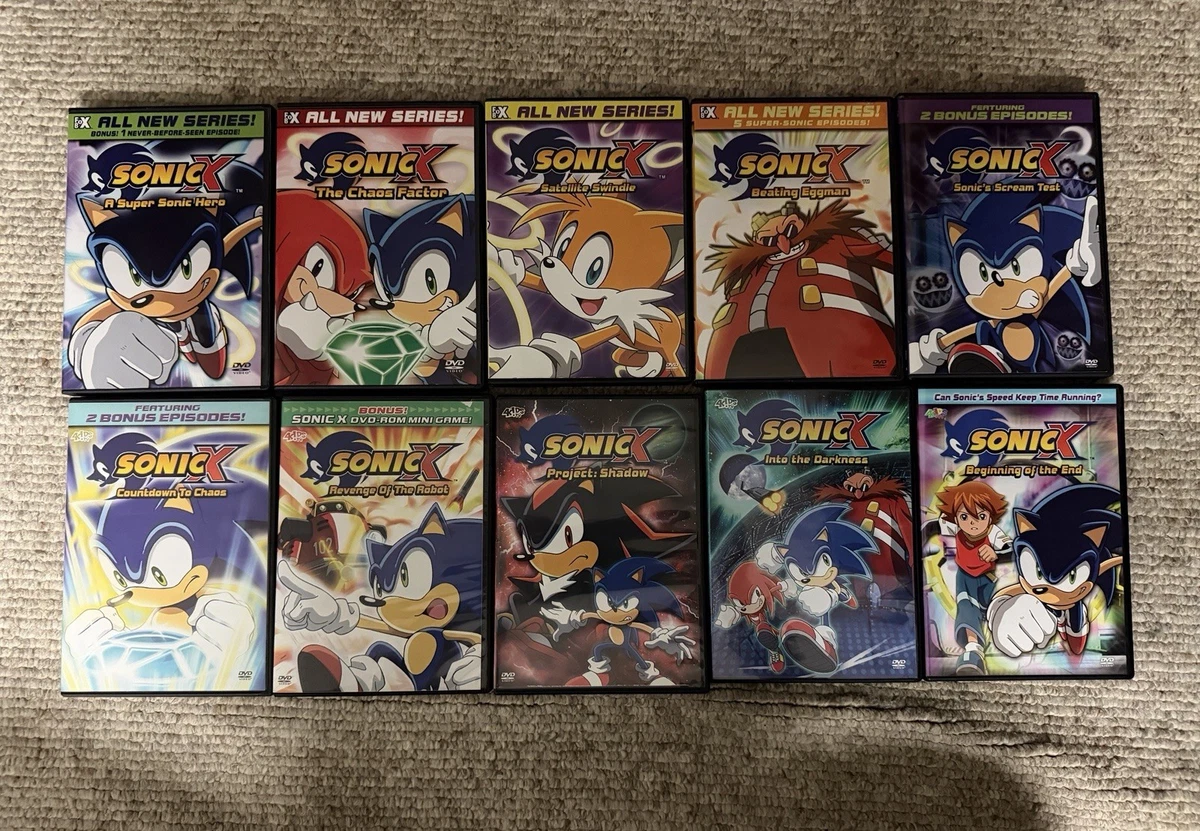 Sonic X TV Series DVDs for sale | eBay