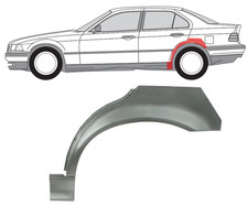 Für BMW 3er E36 1990- 2000 4Tur Radlauf reparatur blech Kotflügel/ Links