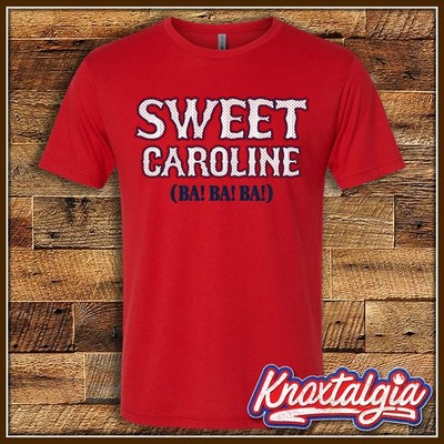 ''Sweet Caroline (BA! BA! BA!)'' - Tribute to the Boston Red Sox - Short Sleeve T