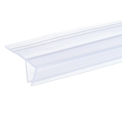 Glass Door Seal Strip (39.37''), Drip Rail (3/4'') for Glass (5/16'') F Type